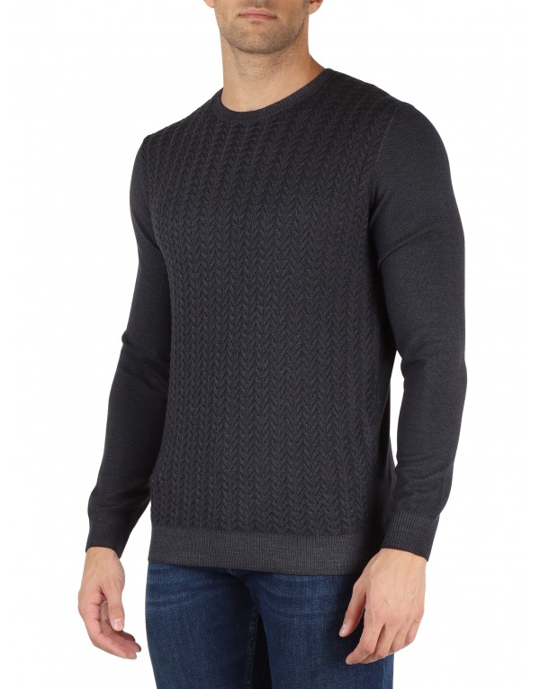 FAMA - ROUND NECK SWEATERS