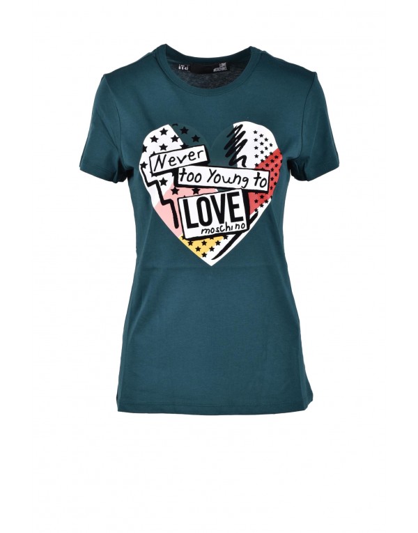 LOVE MOSCHINO WOMEN T-SHIRT