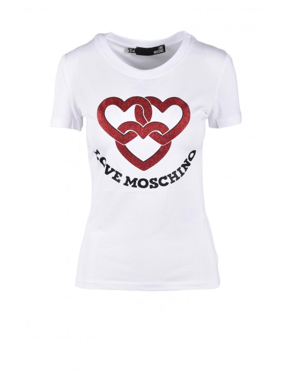 LOVE MOSCHINO WOMEN T-SHIRT
