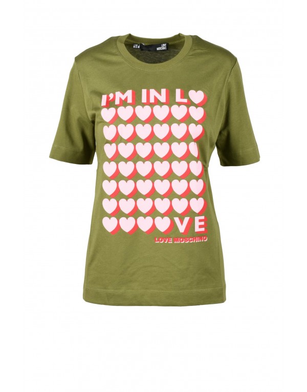 LOVE MOSCHINO WOMEN T-SHIRT