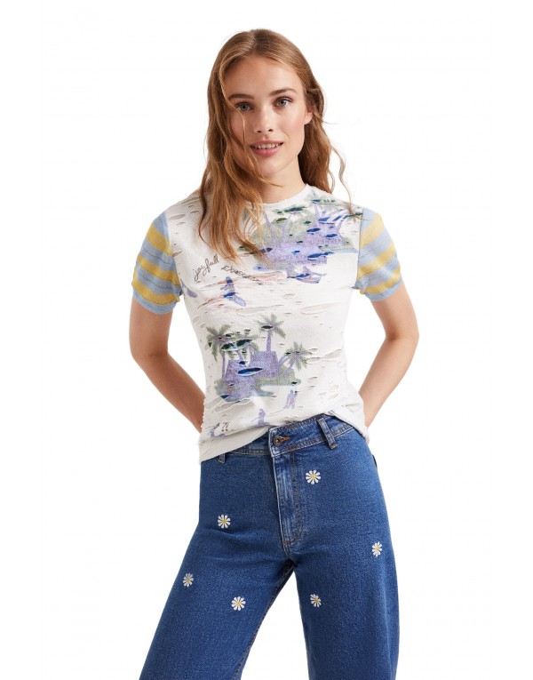 DESIGUAL WOMEN T-SHIRT