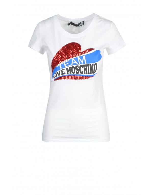LOVE MOSCHINO WOMEN T-SHIRT