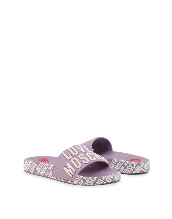 LOVE MOSCHINO FLIP FLOPS FOR WOMEN JA28112G1GI17