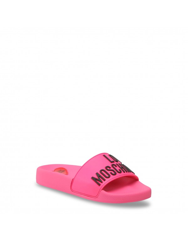 LOVE MOSCHINO FLIP FLOPS FOR WOMEN JA28052G1GI13