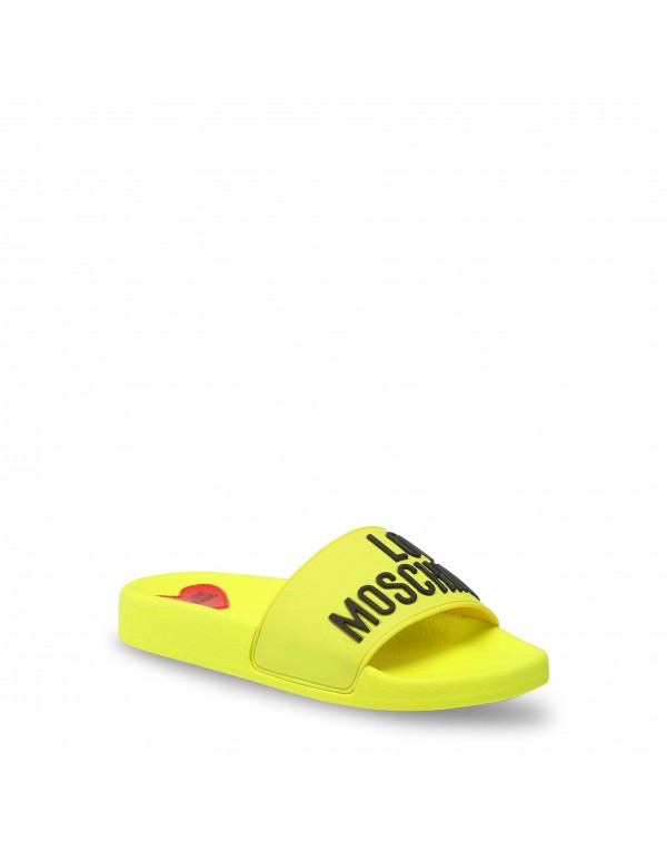 LOVE MOSCHINO FLIP FLOPS FOR WOMEN JA28052G1GI13