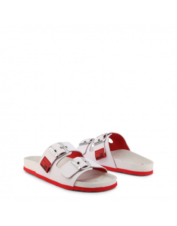 LOVE MOSCHINO FLIP FLOPS FOR WOMEN JA28103G1EIAZ