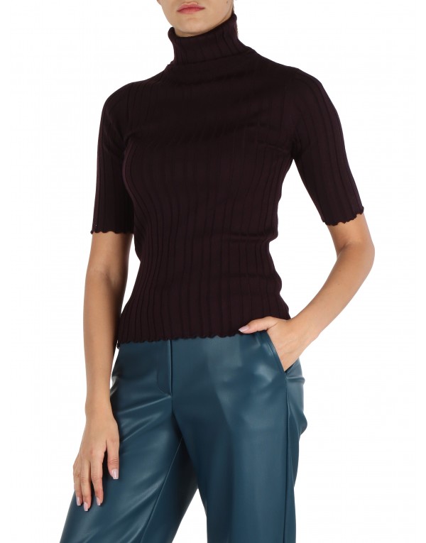 ALPHA STUDIO - SHORT SLEEVE SWEATERS