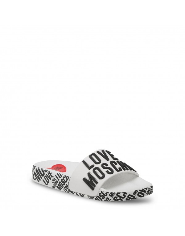 LOVE MOSCHINO FLIP FLOPS FOR WOMEN JA28112G1GI17