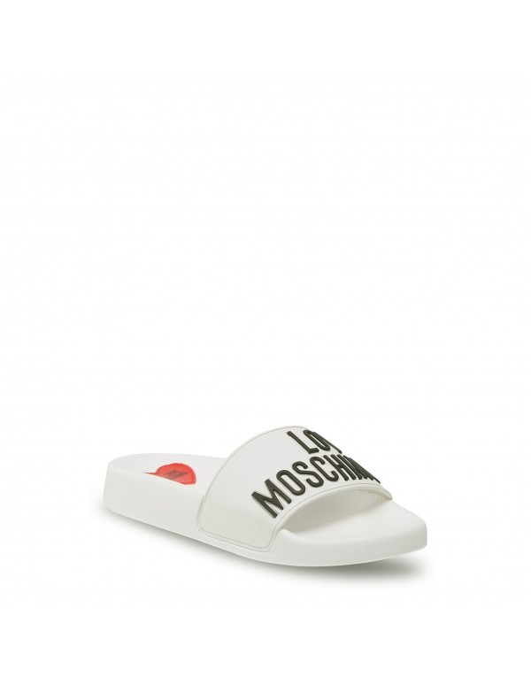 LOVE MOSCHINO FLIP FLOPS FOR WOMEN JA28052G1GI14